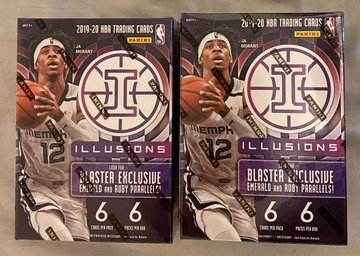 2X 2019-20 Illusions Basketball Blaster Boxes