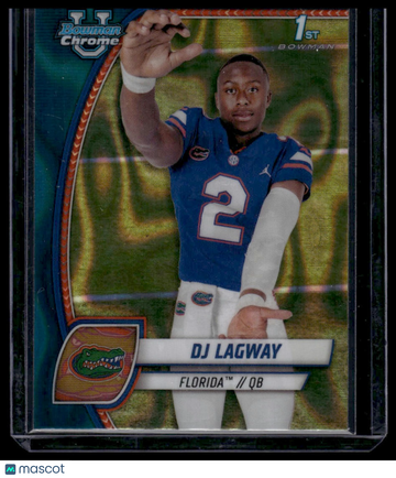 2024 Bowman University Chrome DJ Lagway #63 Pink Lava Refractor
