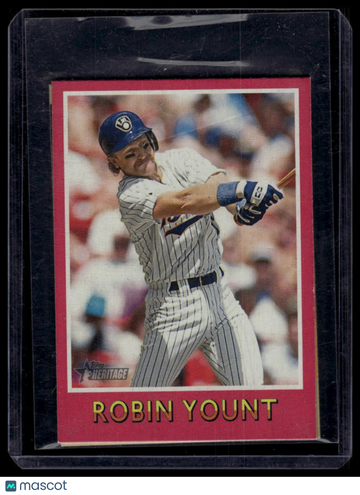 2024 Topps Heritage Mini Robin Yount #75BS-7 1975 Topps Baseball Sensations