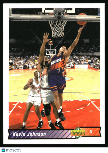 1992-93 Upper Deck Kevin Johnson #418 Phoenix Suns
