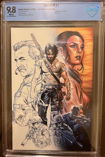 BRZRKR #1 One Per Store Virgin Variant