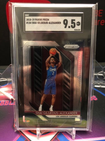 2018-19 Prizm Shai Gilgeous-Alexander SGC 9.5