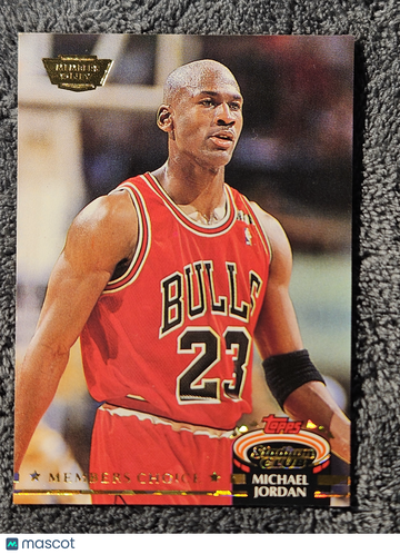 1992 Topps Stadium Members Choice #210 Michael Jordan Members Only