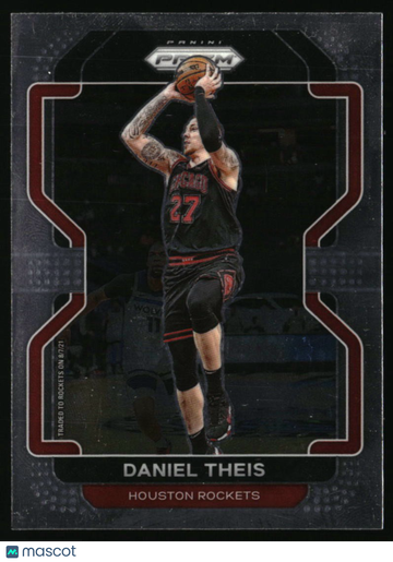 2021-22 Panini Prizm Daniel Theis #3 Houston Rockets
