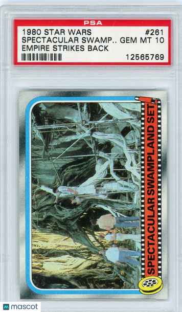 1980 Star Wars Empire Strikes Back Spectacular Swamp.. . #261 PSA 10