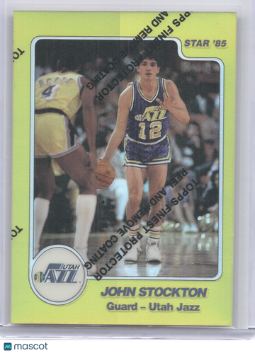 1996 Topps Star '85 w/Coating John Stockton #235