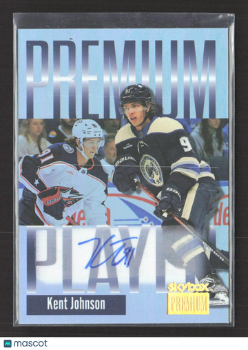2024 SkyBox Metal Universe Premium Player Kent Johnson #13 of 40 PP /25