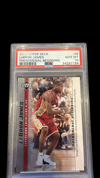 2003 Upper Deck | LeBron James | Phenomenal Beginning | PSA 10