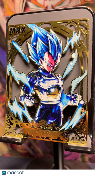 2025 Dragon Ball Super Card Game Vegeta Metal Box Topper Trading Card