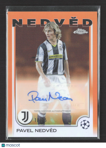 2024 Topps Chrome Pavel Nedved Topps