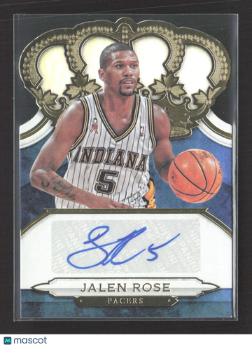 2019 Panini Crown Royale Jalen Rose #CA-JRS