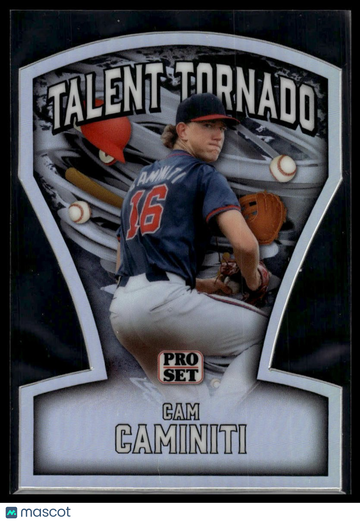 2026 Pro Set Metal - Talent Tornado Base Prismatic Silver Cam Caminiti #TTB-3 SN