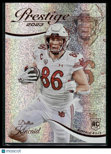 2023 Panini Prestige Dalton Kincaid #322 Xtra Points Galaxy