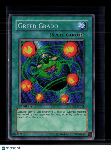 Ancient Prophecy Greed Grado 1st Edition