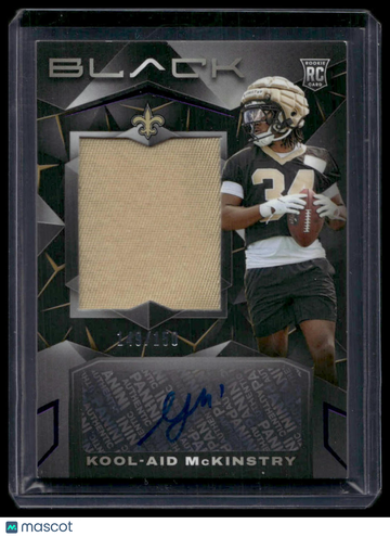 2024 Panini Black Kool-Aid McKinstry #238 Royal SN,RC,MEM,AU