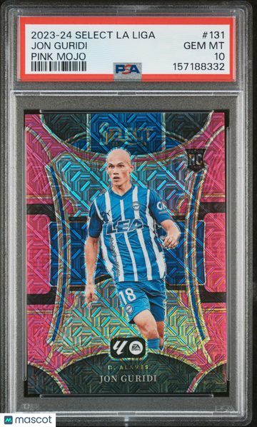 Jon Guridi 2023-24 Panini Select La Liga #131 Pink Mojo