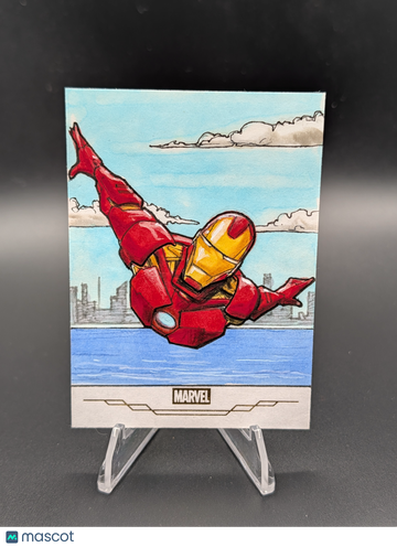 2025 Topps Marvel Iron Man Sketch by Alex Mines #N/A