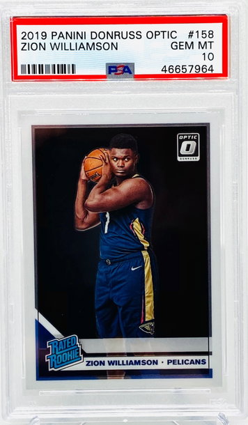 Zion Williamson Optic Rated Rookie 46657964