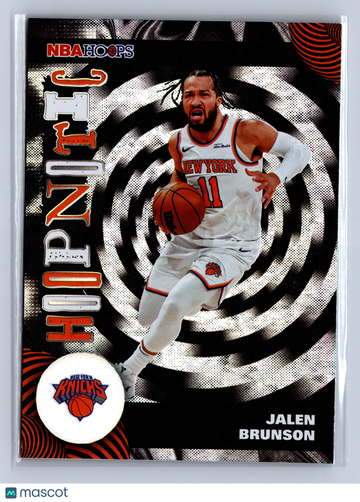 2025-26 Topps NBA Hoops Hoopnotic Jalen Brunson #HN-6