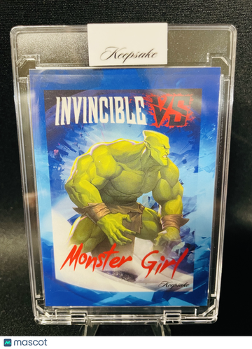 2026 Keepsake Invincible VS Monster Girl #/100 Limited to 100 Character Signagraph Card #7