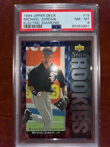 1994 Upper Deck Michael Jordan RC Electric Diamond