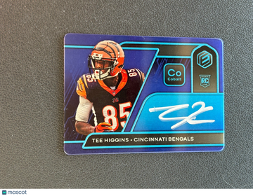 2020 Tee Higgins Rookie Panini Authentic
