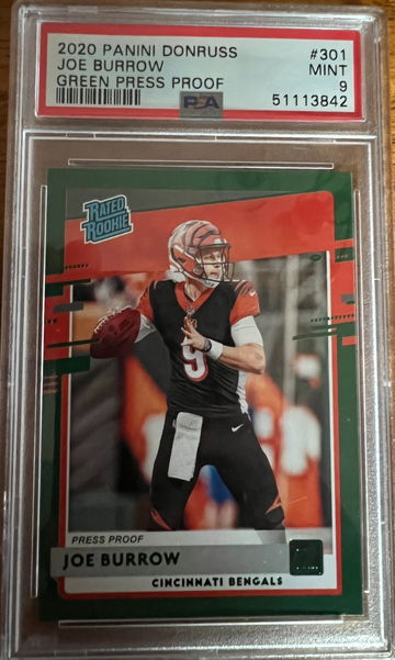 2020 Panini Donruss Green Press Proof