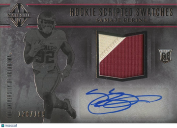 2017 Samaje Perine Rookie Panini Authentic