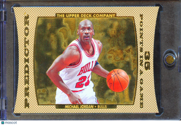 1996 Upper Deck Predictor Michael Jordan #P3