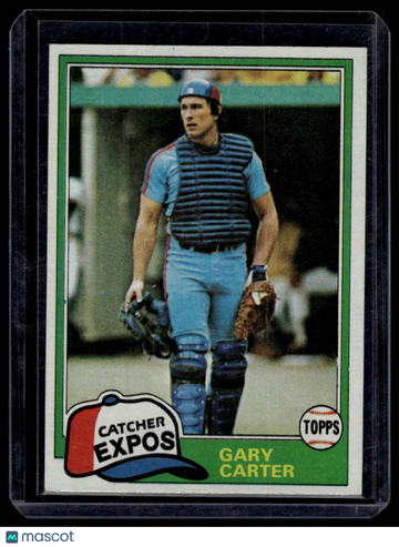 1981 Topps Gary Carter #660