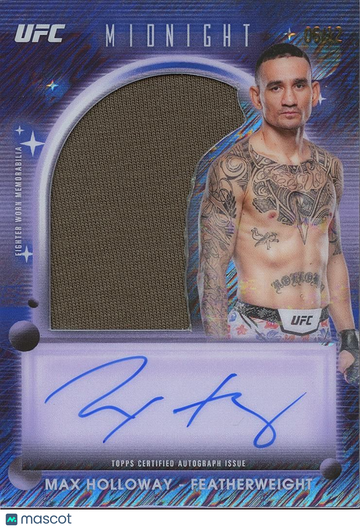 2025 Topps Max Holloway Topps