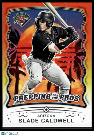 2025 Panini Prospect Edition Slade Caldwell #21 Prepping for the Pros