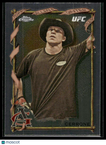 2024 Topps Chrome UFC Donald Cerrone #HFA-DCE Hall of Fame Autographs AU
