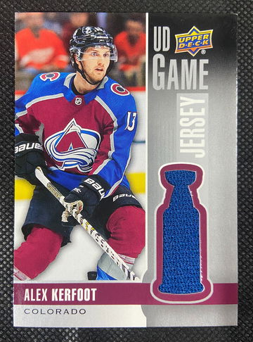 2019-20 Upper Deck Game Jersey Alex Kerfoot