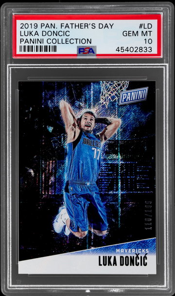 2019 Panini Father's Day Luka Doncic Panini Collection PSA 10