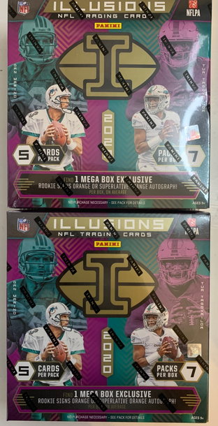 2 illusions 2020 nfl mega box