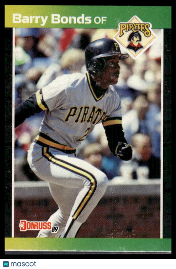 1989 Donruss Barry Bonds #92