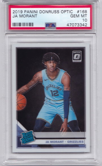 Ja Morant 2019 Optic PSA 10