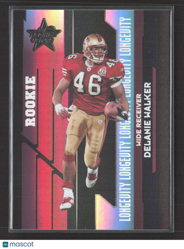 2006 Donruss Rookies & Stars Longevity Delanie Walker #231