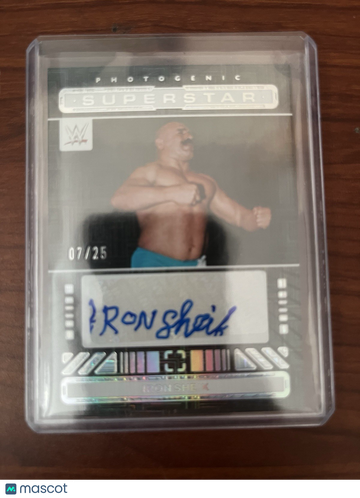 2024 10 Panini Iron Sheik Signatures Panini Authentic