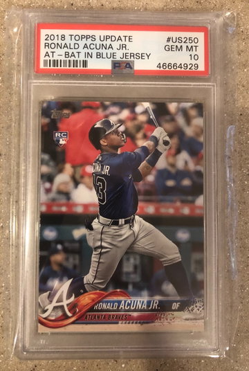 Ronald acuna us250 Psa 10