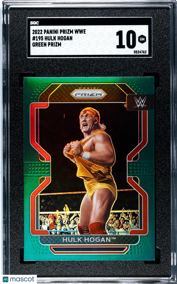 2022 Panini Prizm WWE Hulk Hogan Parallel/Variety SGC 10