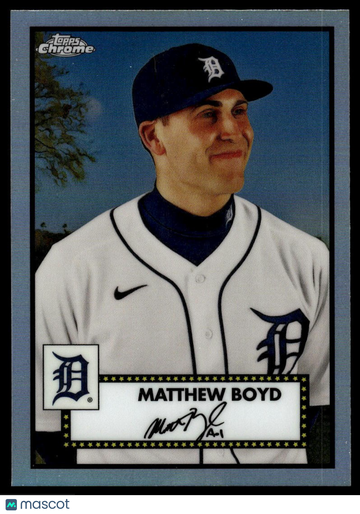 2021 Topps Chrome Platinum Anniversary Matthew Boyd #443 Refractor