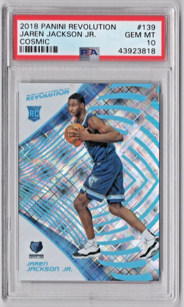 2018 Panini Revolution #139 Jaren Jackson Jr. Cosmic /100 PSA 10 POP 6 Rookie