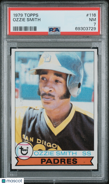 1979 Topps Ozzie Smith #116 PSA 7