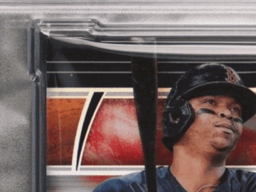 2022 Topps Tribute Rafael Devers #SAO-RD Relic PSA 8 Topps