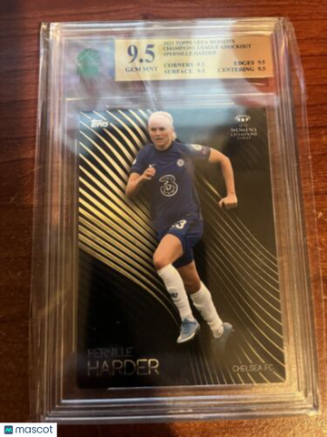 2021 Topps Pernille Harder Rookie Mnt 9.5