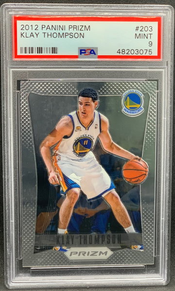 Klay Thompson 2012 Panini Prizm #203 Rookie PSA 9