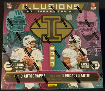 2020 PANINI ILLUSIONS FOOTBALL HOBBY BOX
