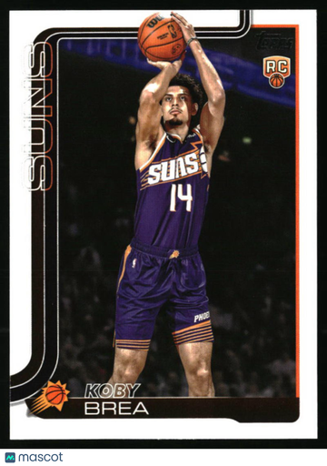 2025-26 Topps Koby Brea #242 RC Phoenix Suns